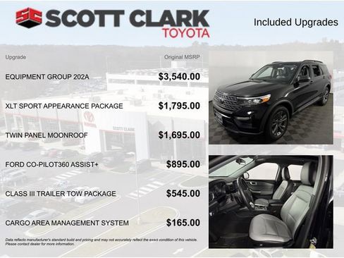 Used 2021 Ford Explorer XLT w/ Equipment Group 202A AWD/4WD image 4