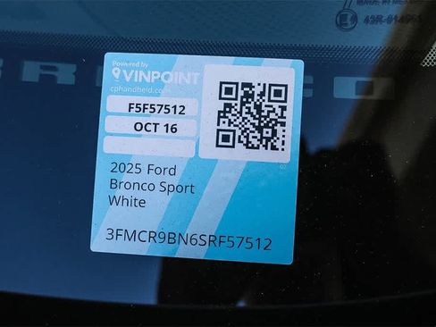 New 2025 Ford Bronco Sport Big Bend w/ Black Appearance Package image 28