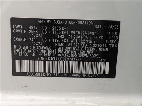 Used 2026 Subaru Crosstrek 2.5i Wilderness image 25