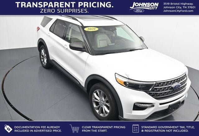 Certified 2021 Ford Explorer XLT w/ Equipment Group 202A AWD/4WD image 1