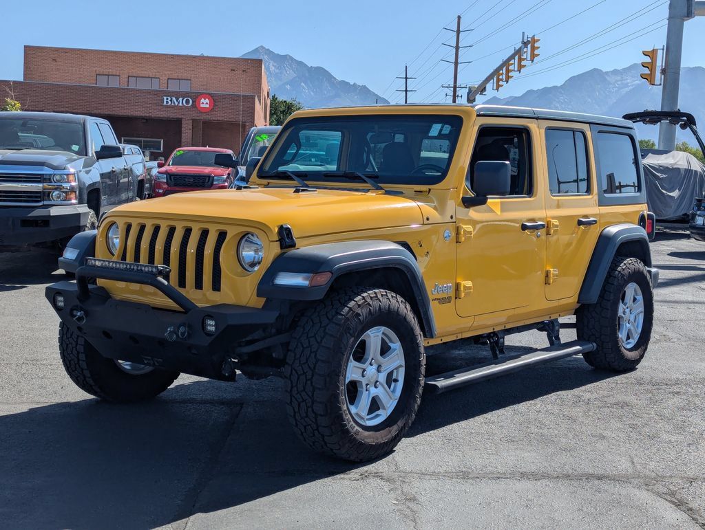 Used 2019 Jeep Wrangler Unlimited Sport S AWD/4WD image 8
