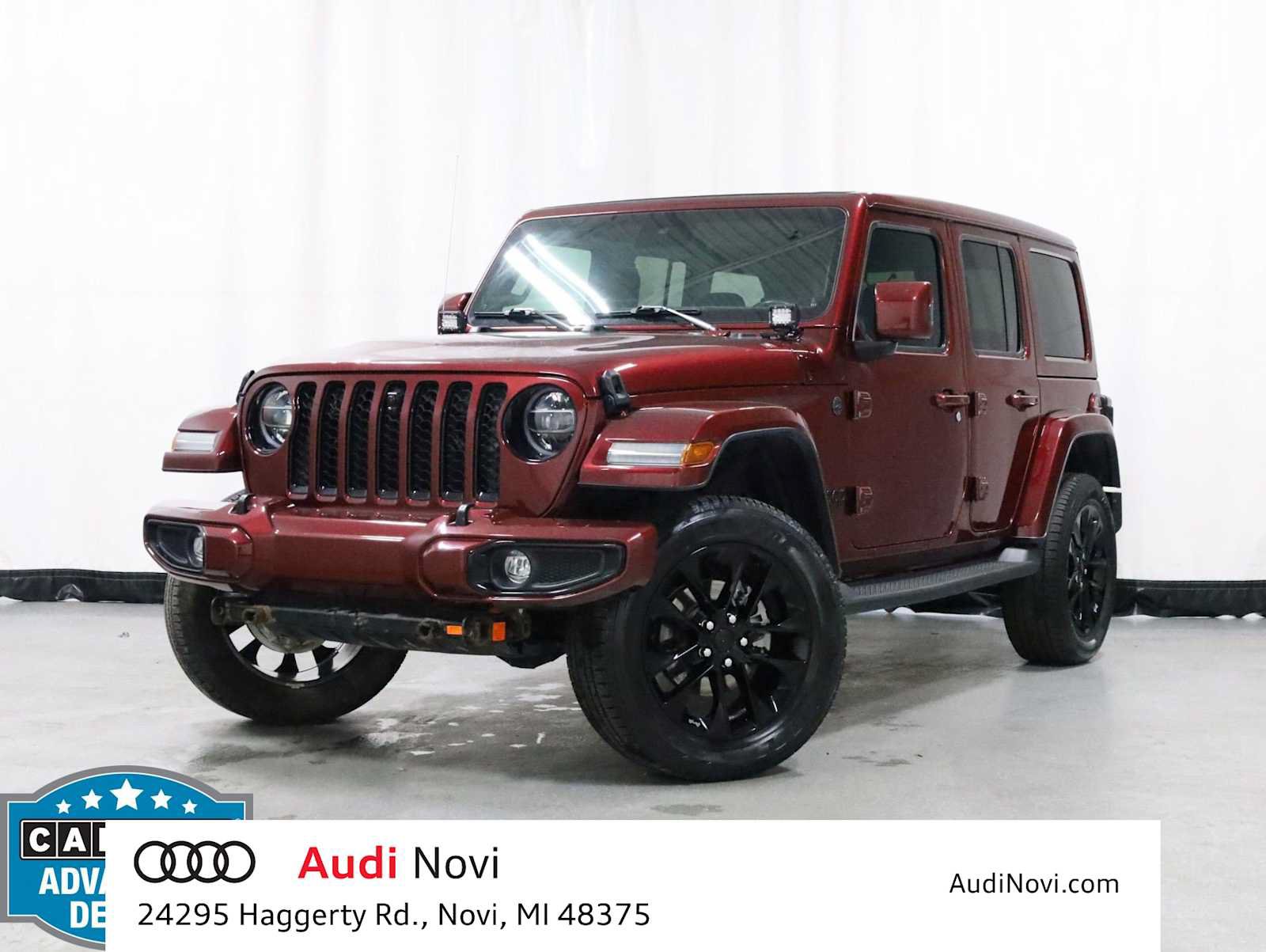 Used 2021 Jeep Wrangler Unlimited Sahara AWD/4WD image 1