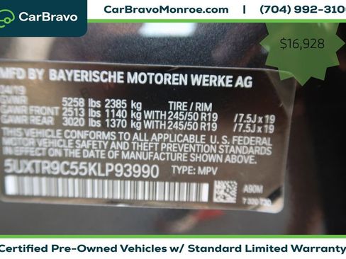 Used 2019 BMW X3 xDrive30i w/ Driving Assistance Package AWD/4WD image 46