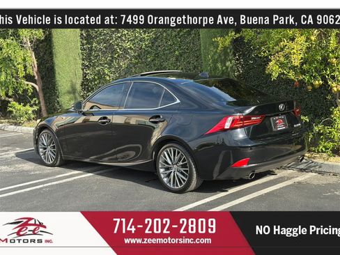 Used 2014 Lexus IS 250 w/ Navigation Package RWD image 9