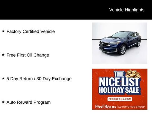 Certified 2019 Acura RDX AWD image 3