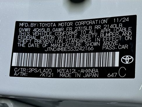 Certified 2025 Toyota Corolla XSE FWD image 21