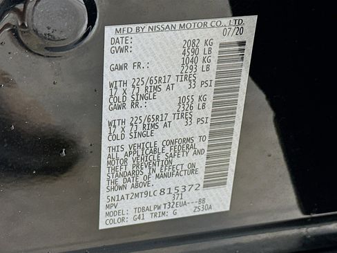 Used 2020 Nissan Rogue S image 12