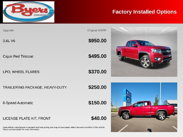 Used 2017 Chevrolet Colorado Z71 AWD/4WD image 10