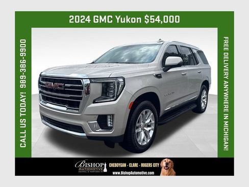 Used 2024 GMC Yukon SLT w/ SLT Luxury Package AWD/4WD image 1