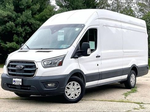 Used 2022 Ford E-Transit 148 High Roof Extended w/ Load Area Protection Package RWD image 2