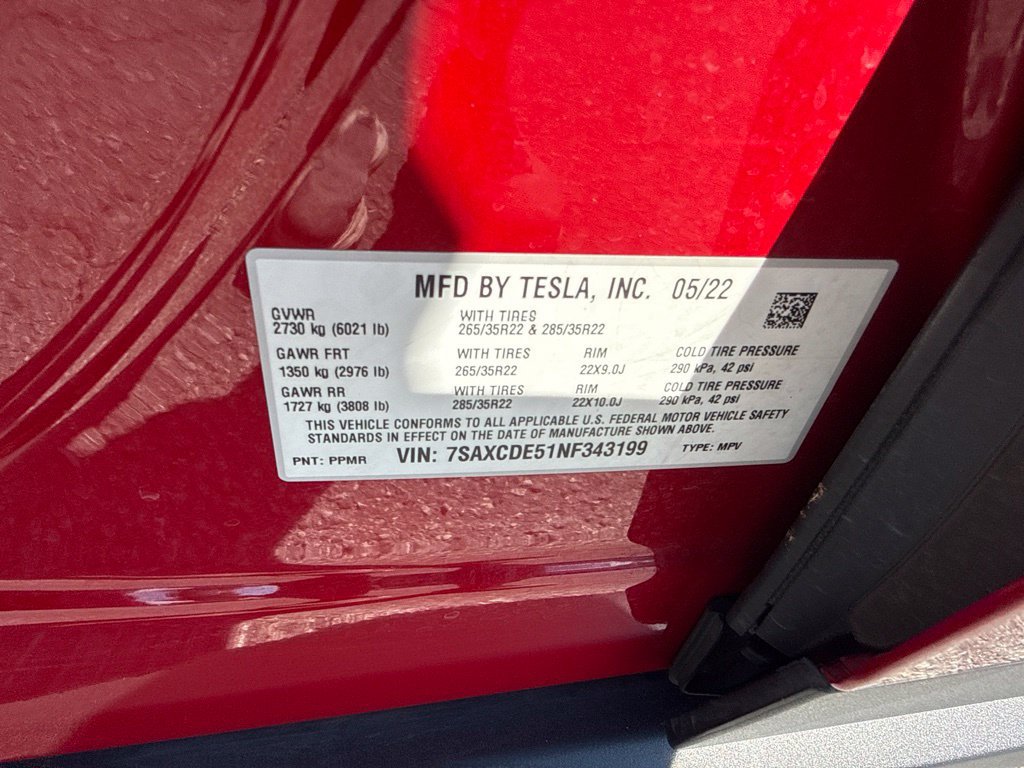 Used 2022 Tesla Model X AWD/4WD image 34