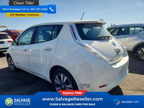 Used 2015 Nissan Leaf SV w/ LED & Quick Charge Package FWD image 3