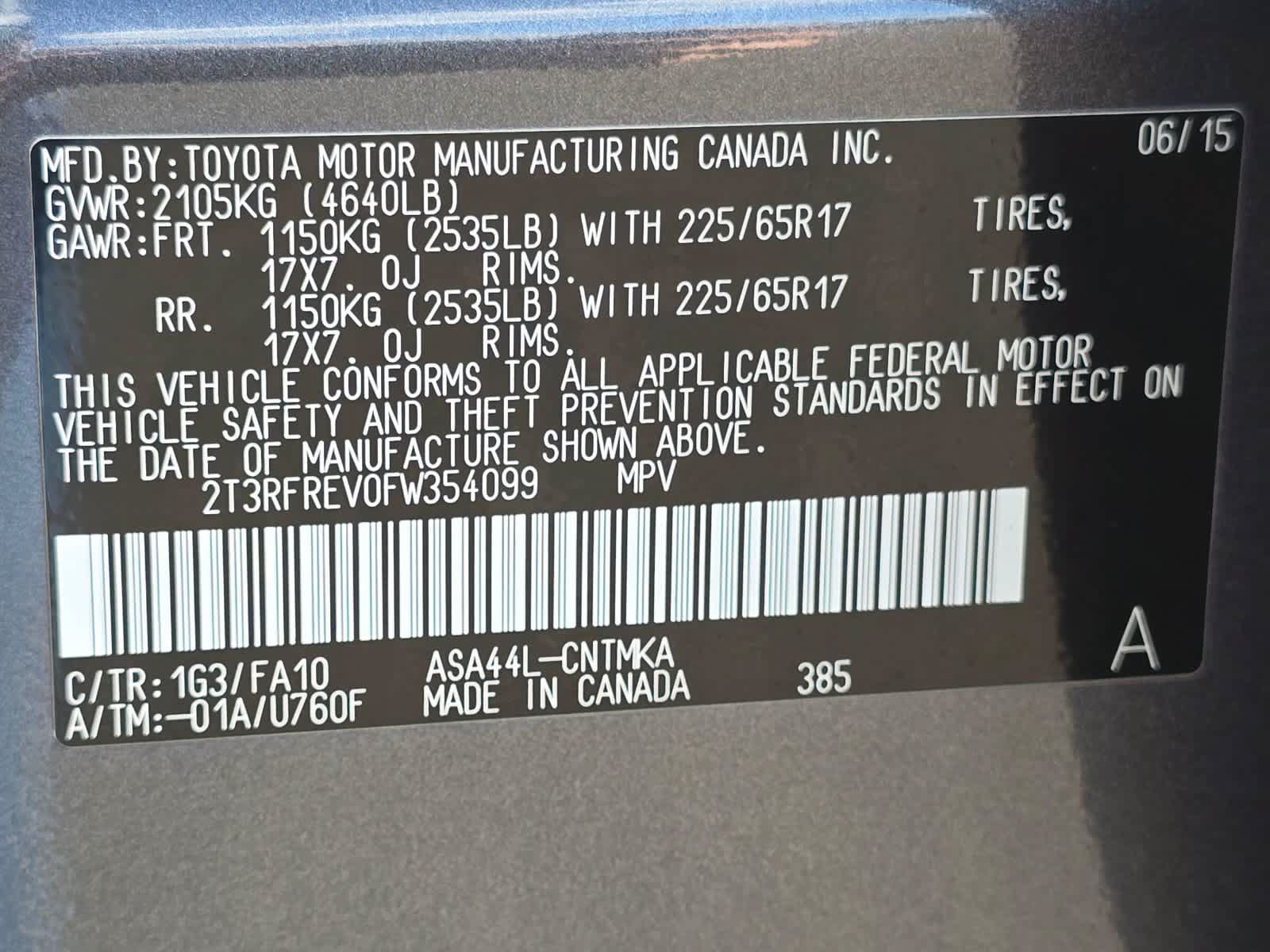Used 2015 Toyota RAV4 XLE AWD/4WD image 29