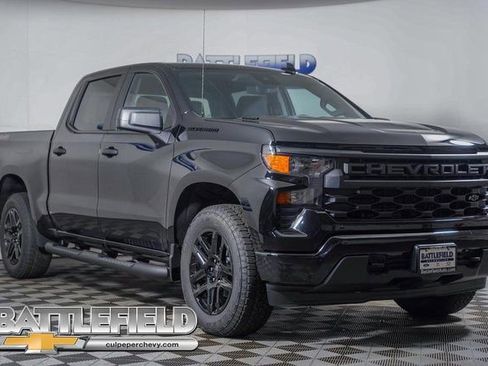 New 2026 Chevrolet Silverado 1500 Custom w/ Turbomax Blackout Package image 1