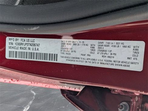 New 2026 RAM 1500 Laramie w/ Sport Appearance Package image 34