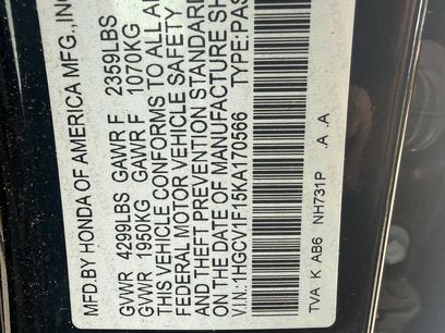 Used 2019 Honda Accord LX
