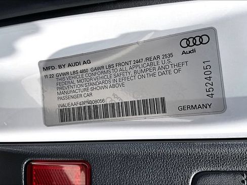 Certified 2023 Audi A4 2.0T Premium Plus w/ Premium Plus Package AWD/4WD image 19