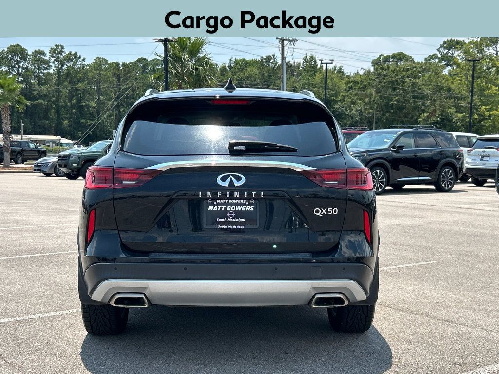 Used 2022 INFINITI QX50 Essential w/ Cargo Package FWD image 4
