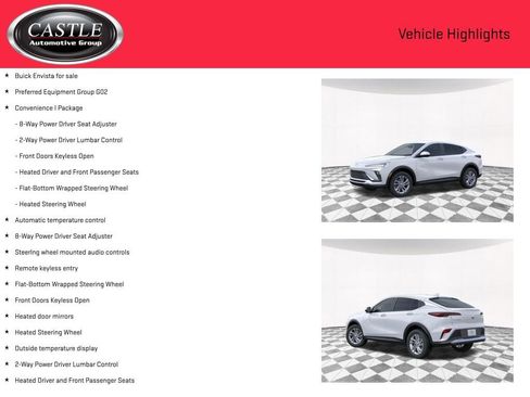New 2026 Buick Envista Sport Touring w/ Convenience I Package FWD image 3