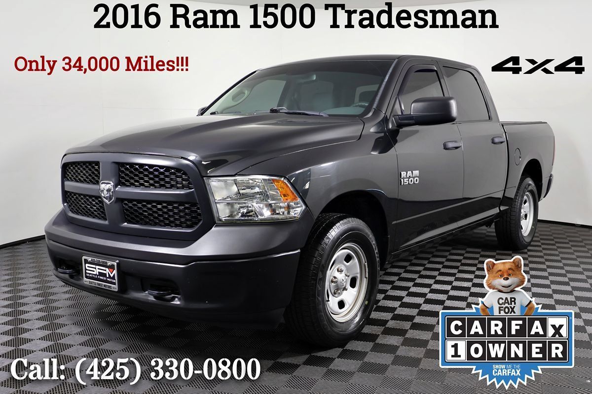 Used 2016 RAM 1500 Tradesman w/ Popular Equipment Group AWD/4WD image 1