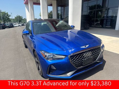 Used 2019 Genesis G70 3.3T Advanced w/ Sport Package RWD image 3