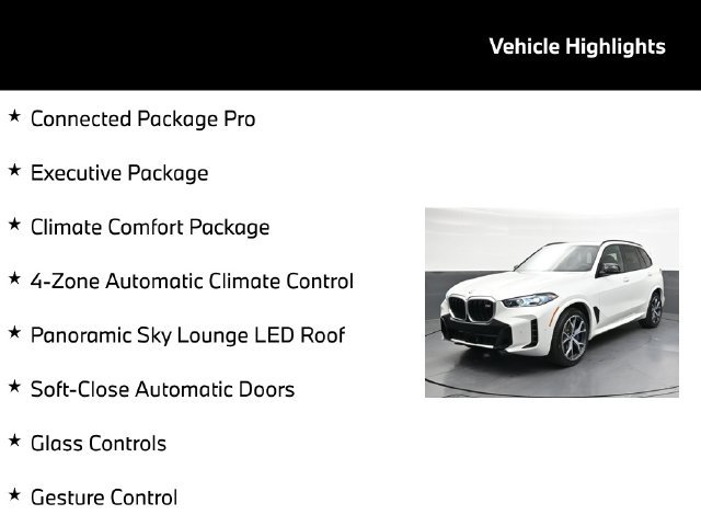 Used 2025 BMW X5 M60i AWD/4WD image 5