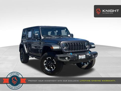 Used 2024 Jeep Wrangler Unlimited Rubicon 4xe AWD/4WD image 1