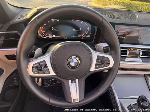 Used 2022 BMW 430i Convertible w/ M Sport Package RWD image 22