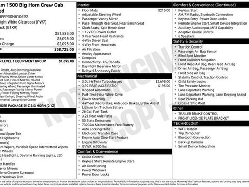 Used 2025 RAM 1500 Big Horn AWD/4WD image 3