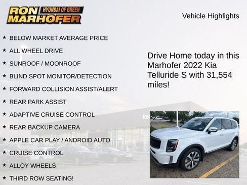 Used 2022 Kia Telluride S AWD/4WD image 12