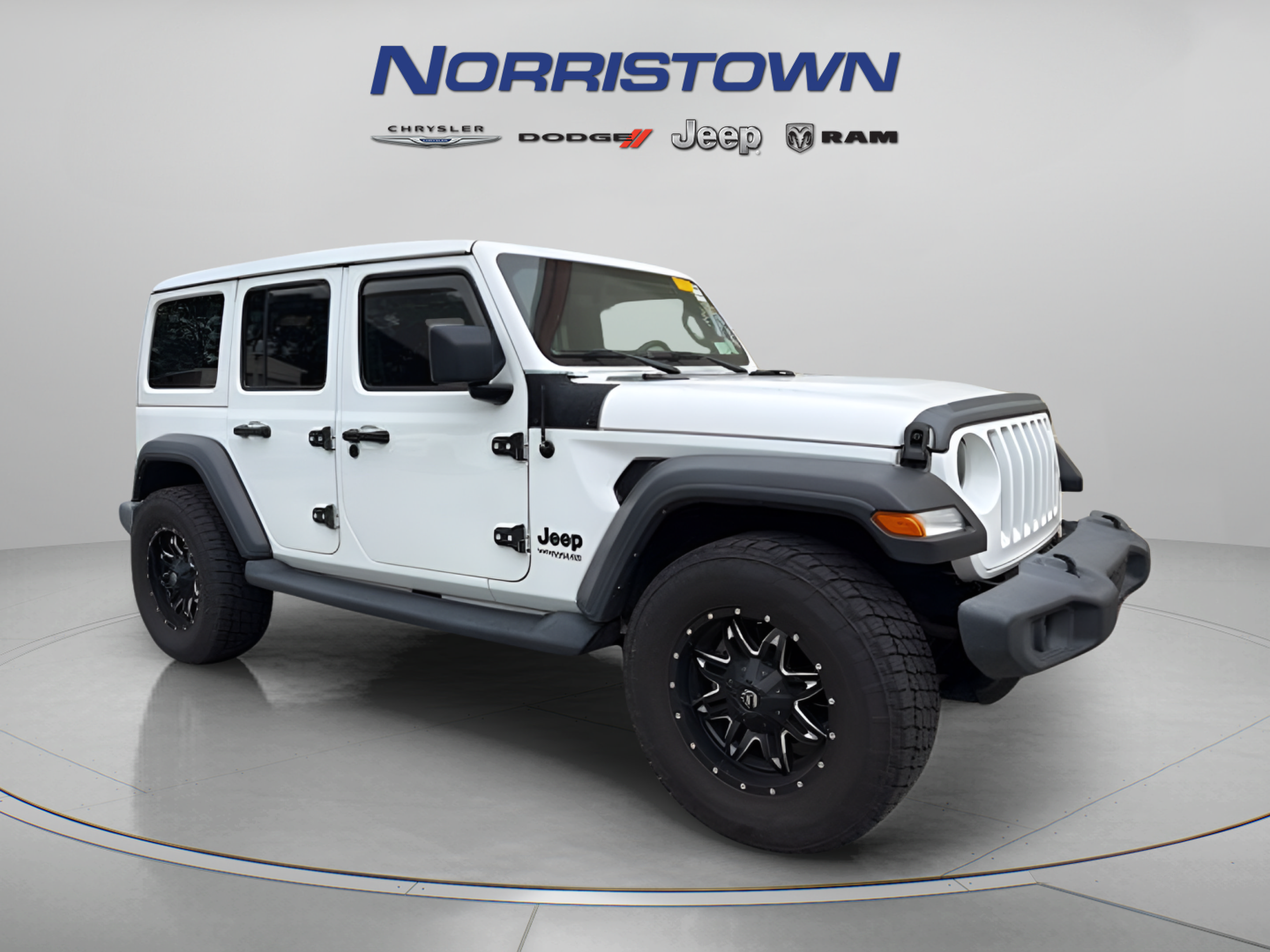 Used 2022 Jeep Wrangler Unlimited Sport w/ Sun And Sound Package AWD/4WD image 1