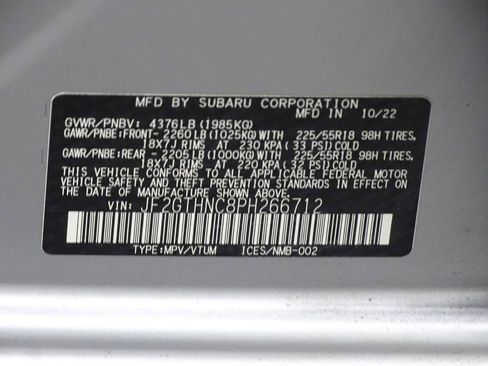 Used 2023 Subaru Crosstrek 2.5i Limited image 22