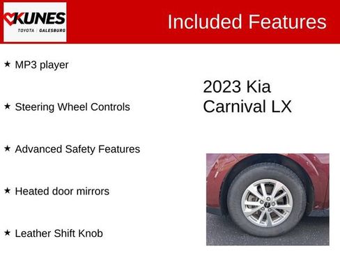 Used 2023 Kia Carnival LX image 3
