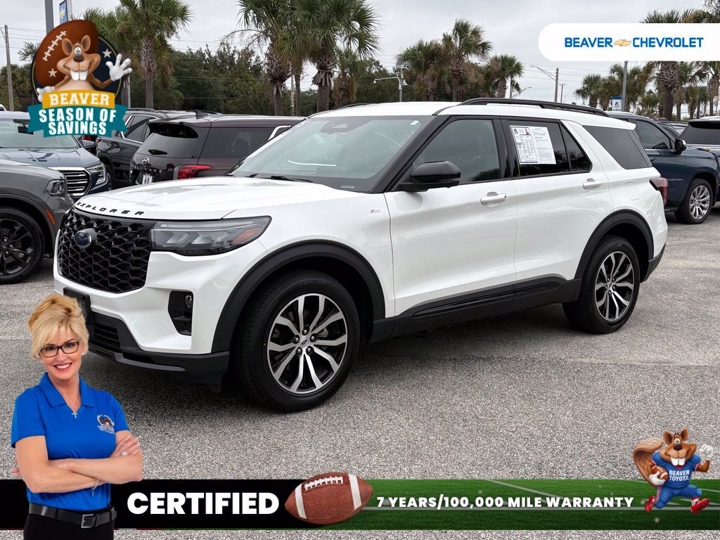 Used 2025 Ford Explorer ST-Line AWD/4WD image 1