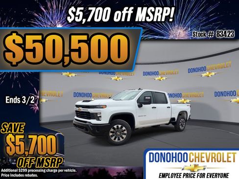 New 2026 Chevrolet Silverado 2500 Custom image 1