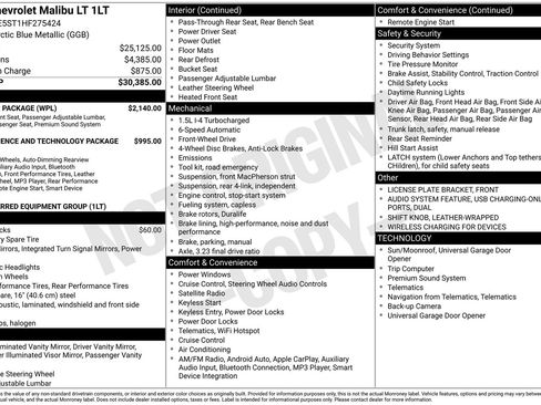 Used 2017 Chevrolet Malibu LT w/ Leather Package image 28