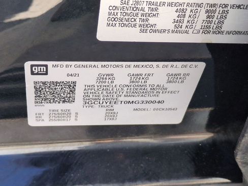 Used 2021 Chevrolet Silverado 1500 RST w/ All Star Edition Plus AWD/4WD image 37