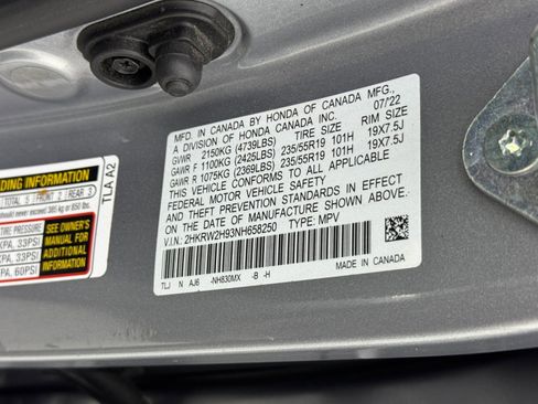 Used 2022 Honda CR-V Touring image 43