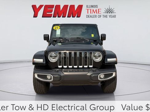 Used 2021 Jeep Wrangler Unlimited Sahara AWD/4WD image 6