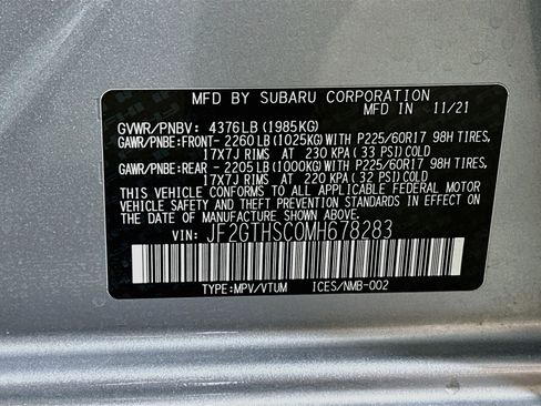Used 2021 Subaru Crosstrek 2.5i Sport w/ Moonroof Package AWD/4WD image 31