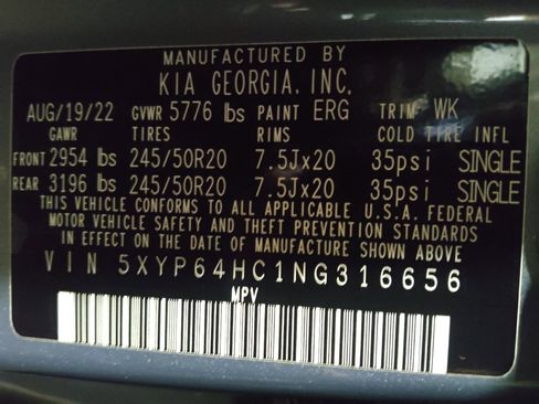 Used 2022 Kia Telluride S FWD image 33