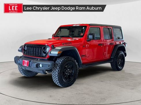 Used 2025 Jeep Wrangler Willys image 1