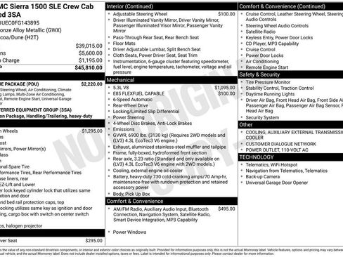 Used 2015 GMC Sierra 1500 SLE w/ SLE Value Package image 8