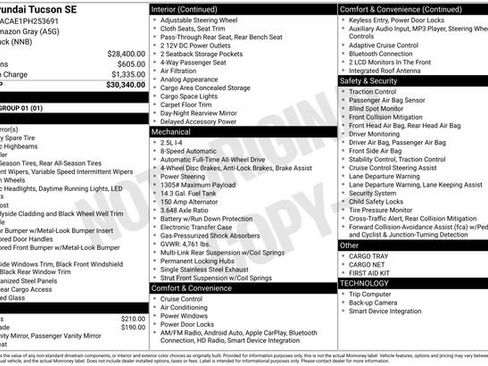 Certified 2023 Hyundai Tucson SE image 10