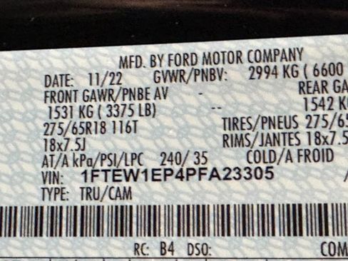 Used 2023 Ford F150 XLT w/ XTR Package image 56