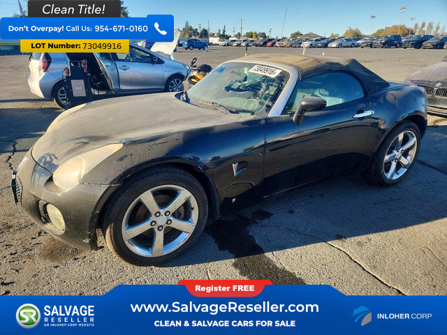 Used 2007 Pontiac Solstice GXP w/ Premium Package RWD image 1