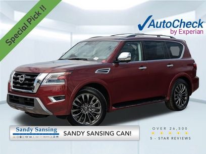 Certified 2024 Nissan Armada Platinum w/ Captain's Chairs Package