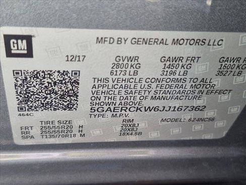 Used 2018 Buick Enclave Premium w/ Experience Buick Package FWD image 17