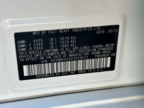 Used 2013 Subaru Legacy 2.5i Limited image 26