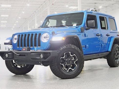 Used 2022 Jeep Wrangler Unlimited Rubicon 4xe w/ Cold Weather Group image 42